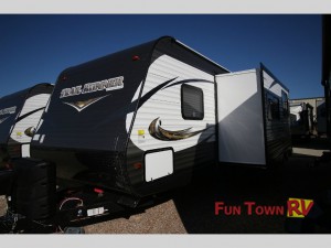 The Heartland Trail Runner travel trailer.