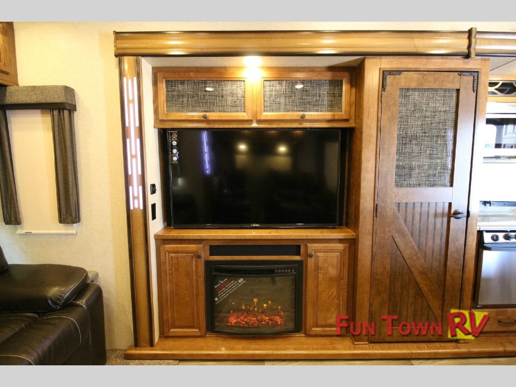 South Fork Lawton Fifth Wheel Fireplace