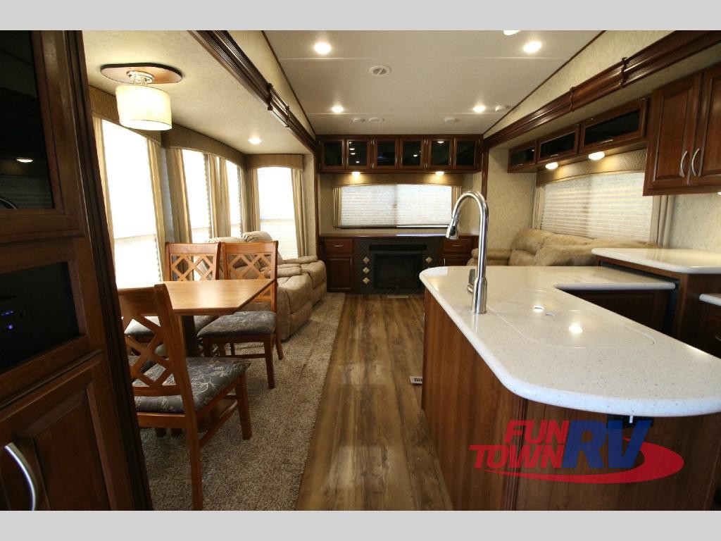 Forest River Black Diamond Fifth Wheel Interior Living Area