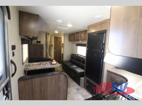 Bunkhouse Travel Trailer interior