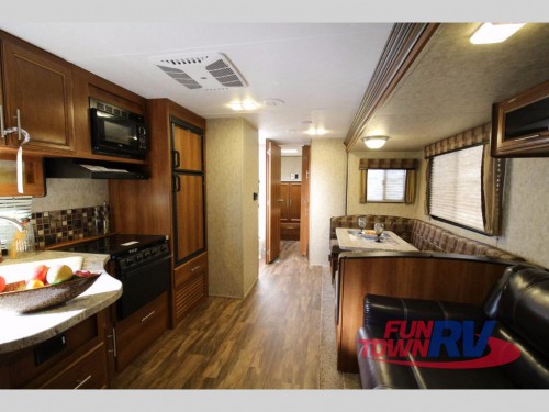 Prime Time Avenger Travel Trailer Interior