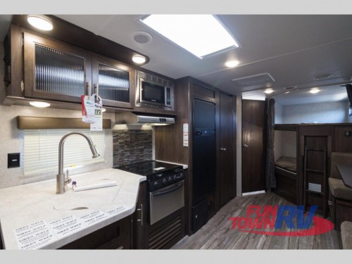 Cherokee Grey Wolf Travel Trailer Interior