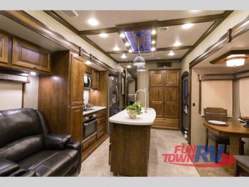 Big Country 3310QSCK Fifth Wheel Kitchen