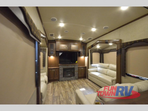 Cedar Creek Silverback Fifth Wheel Living Room