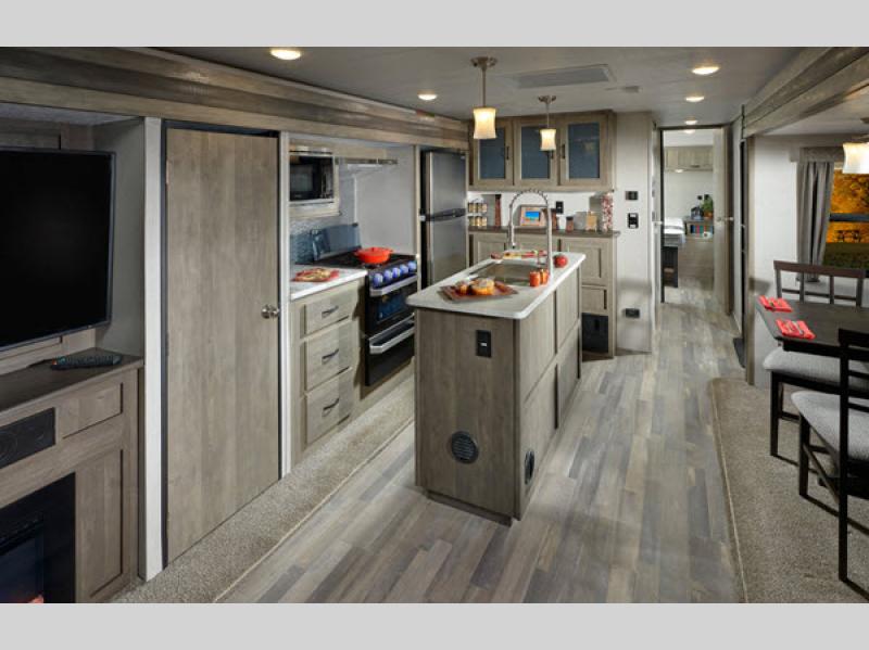 vibe travel trailer kitchen